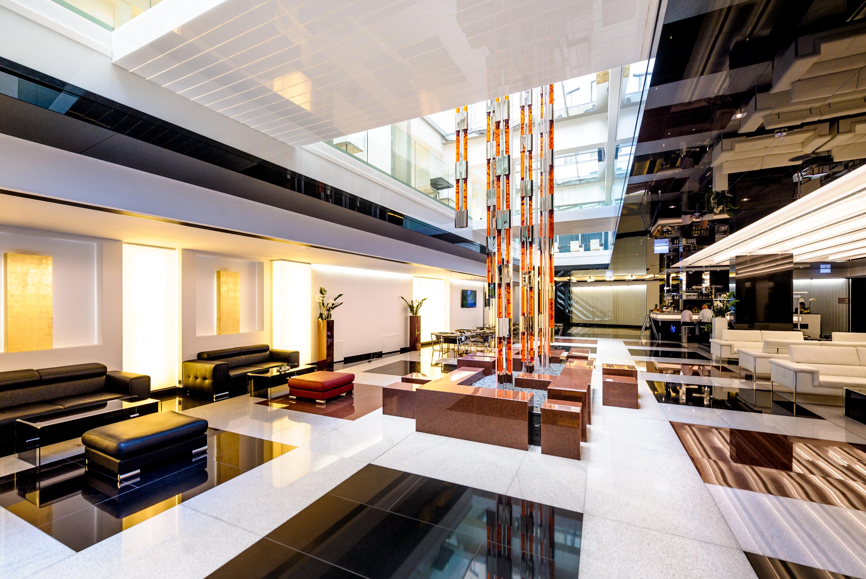 Grandior Hotel Praha Eksteriør bilde The hotel's lobby